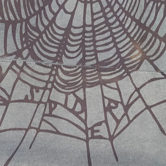 Blue Sp5der Hoodie Sweater for Men